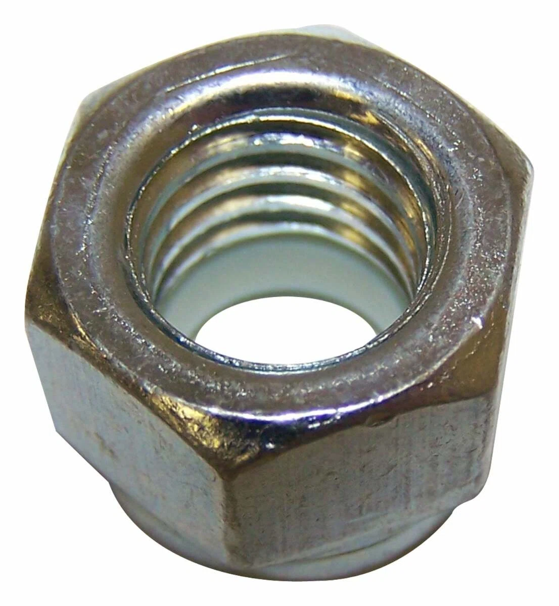 Vintage - Metal Silver Nylon Lock Nut - G9416532